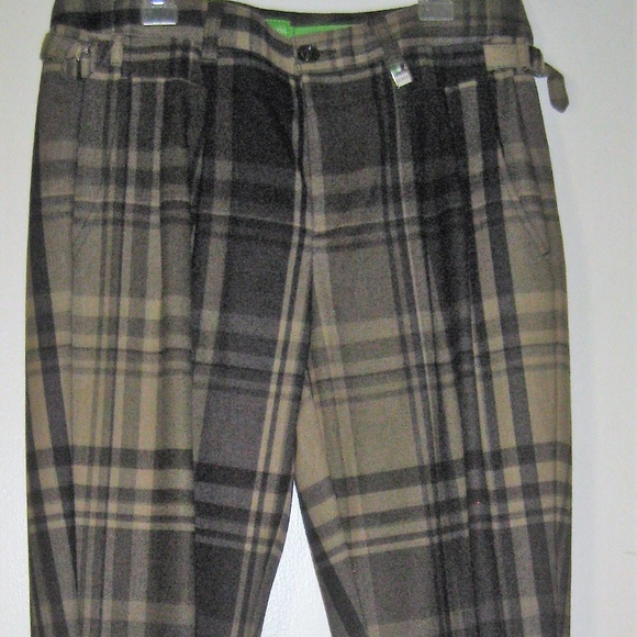 hugo boss plaid pants